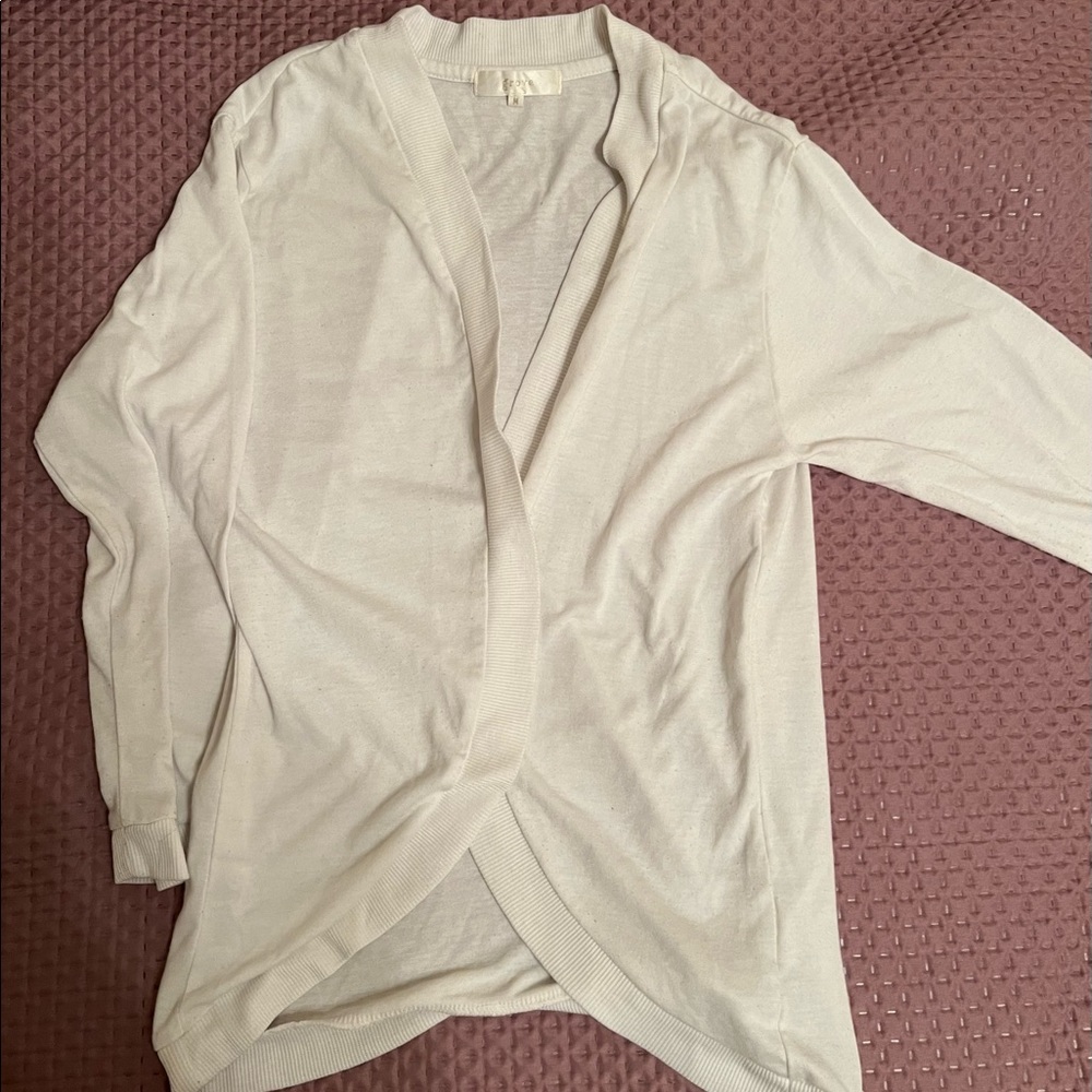White Cardigan